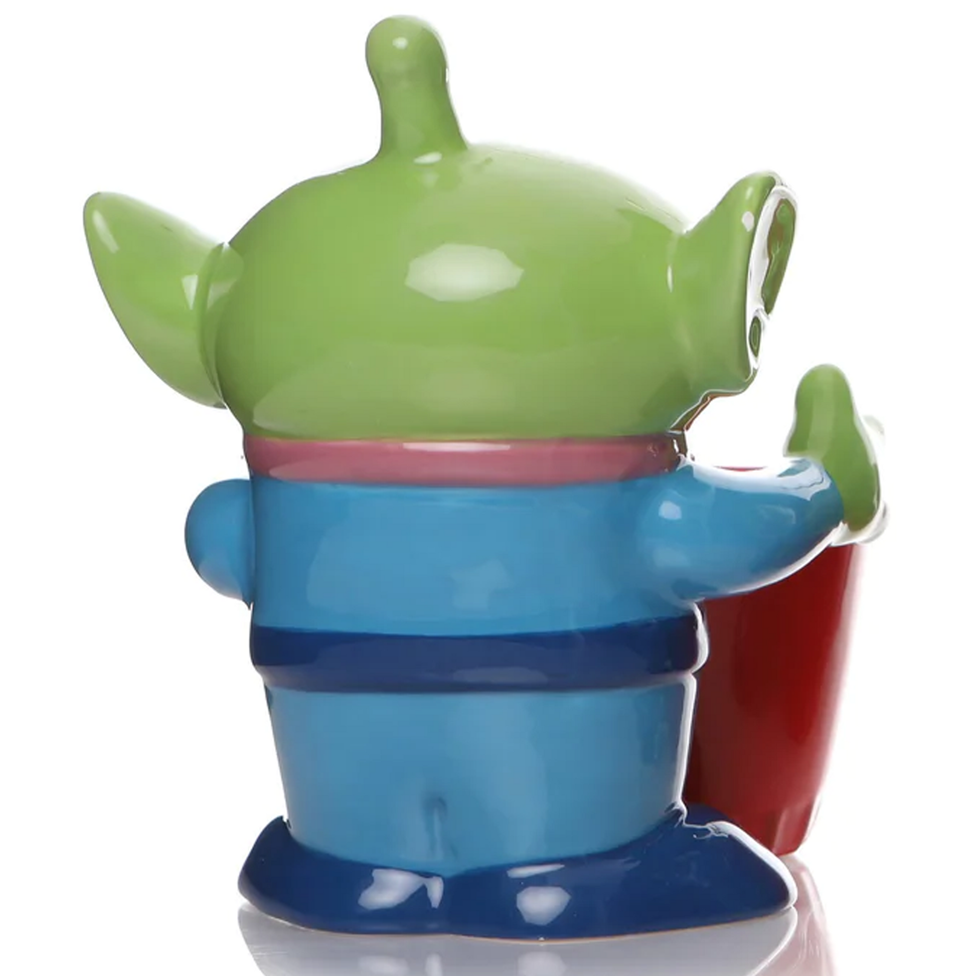 Toy Story Green Alien Disney Pixar Egg Cup (Back) | Happy Piranha