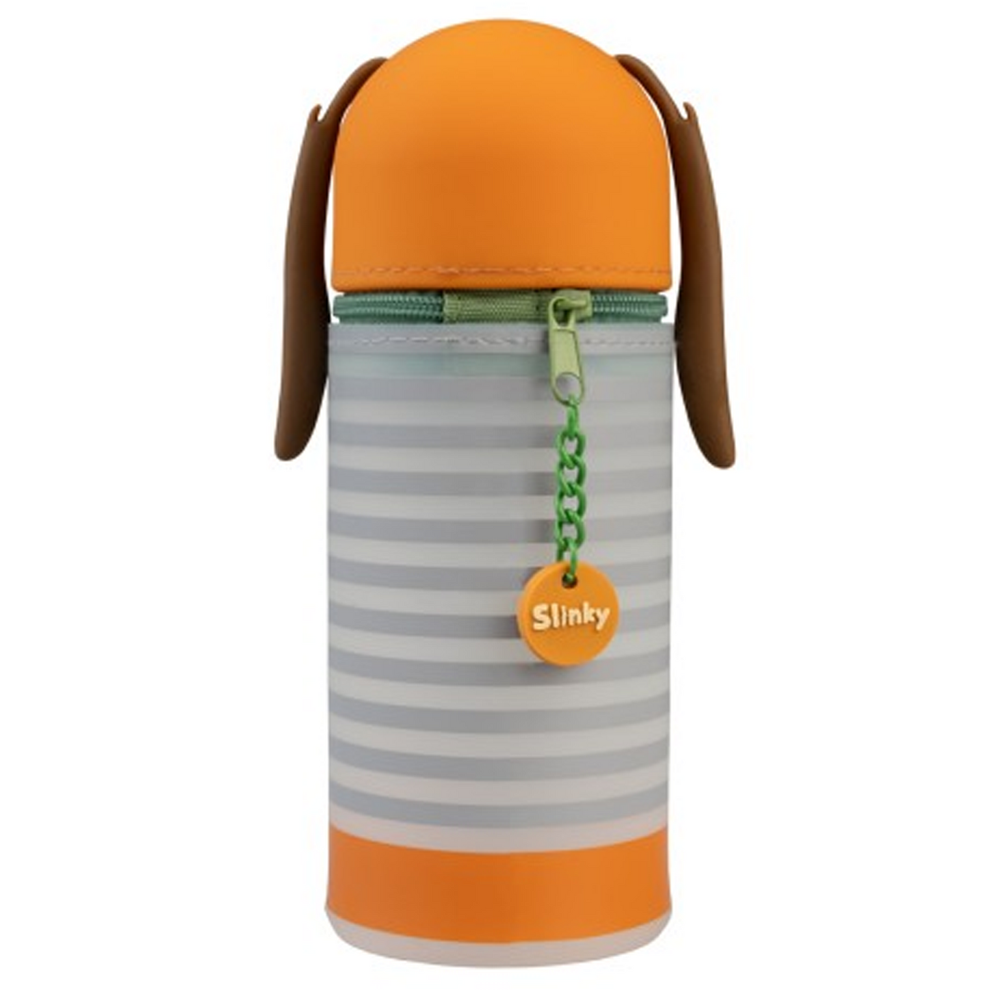 Disney Toy Story Slinky the Dog 3D Silicon Pencil Case (Back) On a White Background | Happy Piranha