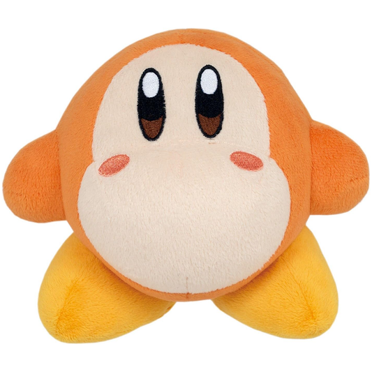 Kirby of the Stars:  Waddle Dee - Nintendo Plushie Soft Toy (Front) | Happy Piranha