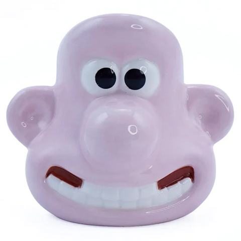 Wallace - Wallace & Gromit 3D Face Shaped Egg Cup | Happy Piranha