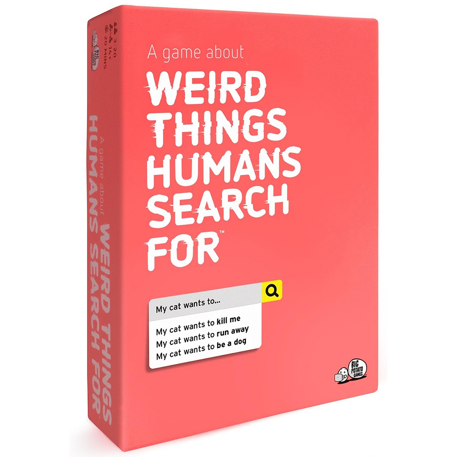Weird Things Humans Search For - Party Card Game | Happy Piranha