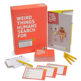 Weird Things Humans Search For - Party Card Game Contents | Happy Piranha