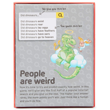 Weird Things People Search for Mini - Party Card Game Back of Box | Happy Piranha
