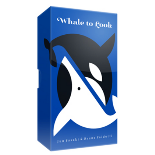Whale to Look Board Game (Front of Box) | Happy Piranha
