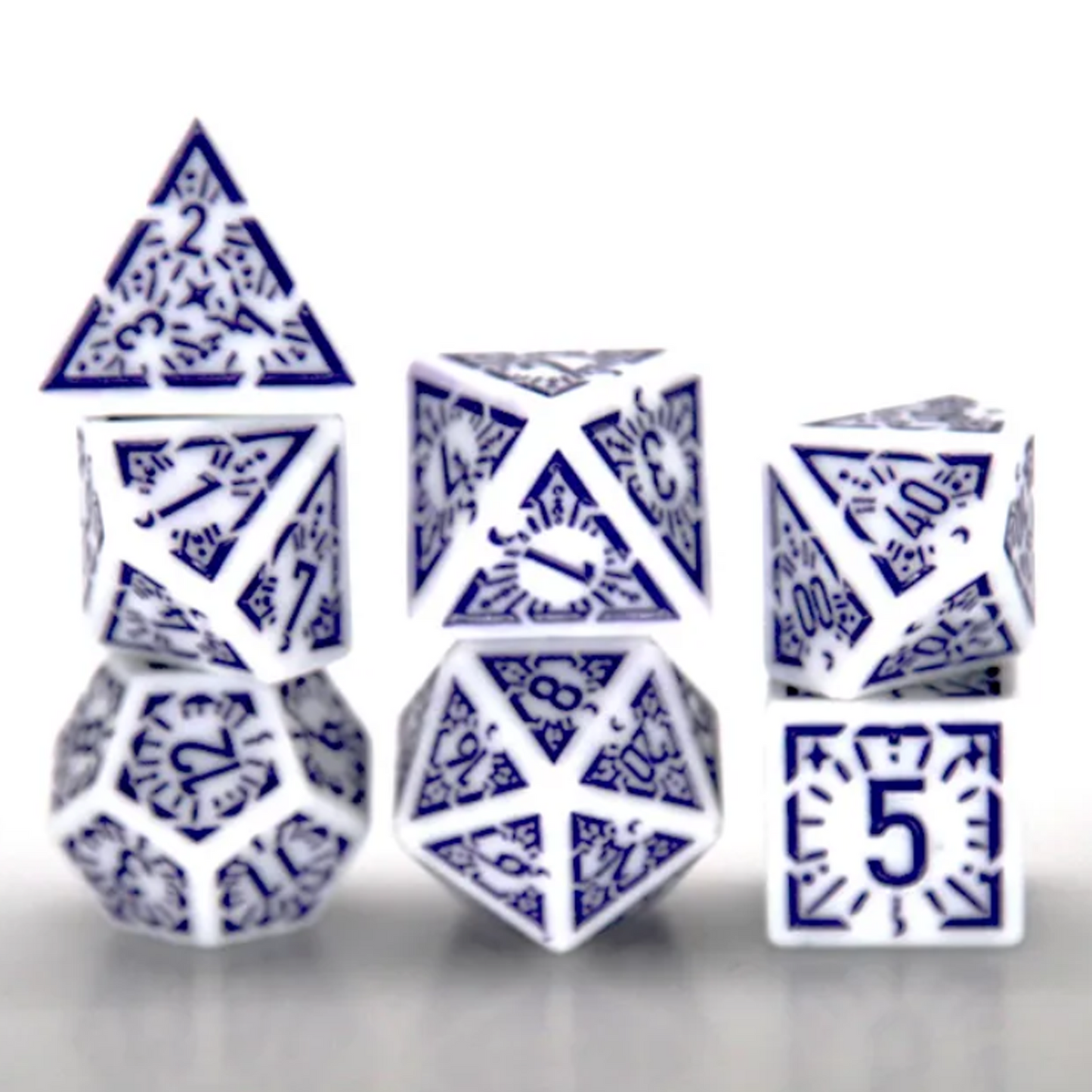 Dawn Star Design Polyhedral Dice Set