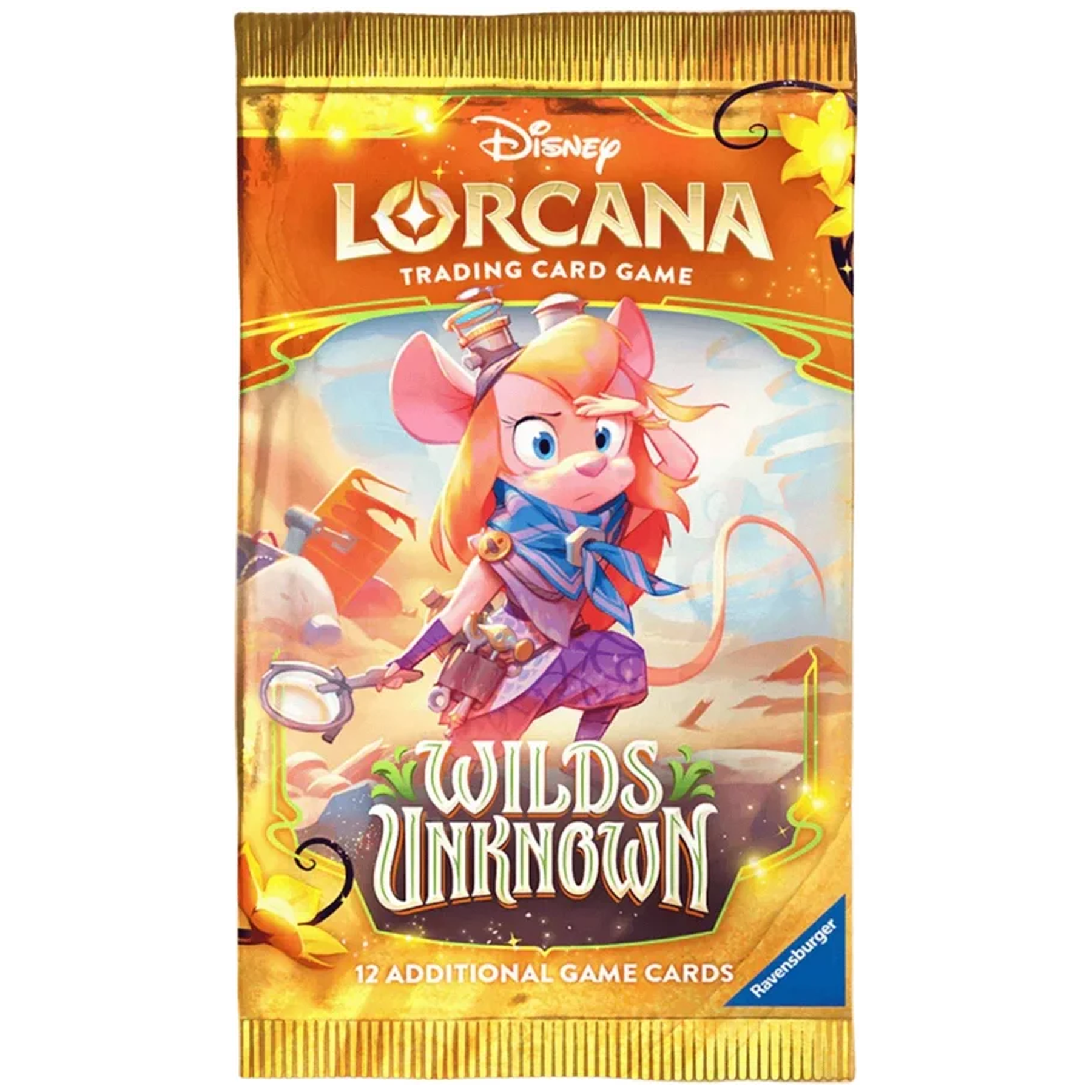 Disney Lorcana Trading Card Game Wilds Unknown Booster Pack (Mouse) | Happy Piranha