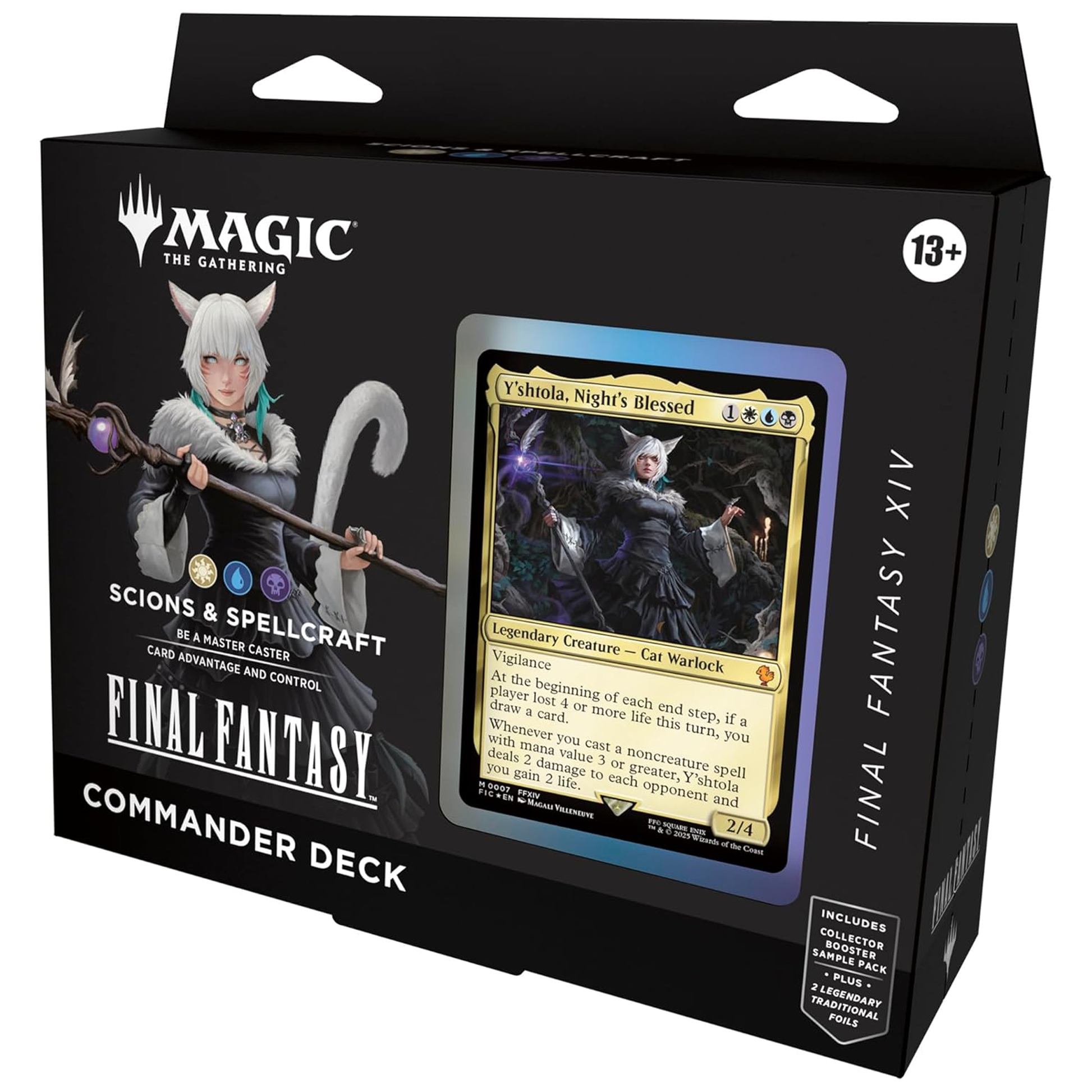 Scions & Spellcraft Final Fantasy Magic the Gathering Commander Deck (Y'shtola) | Happy Piranha