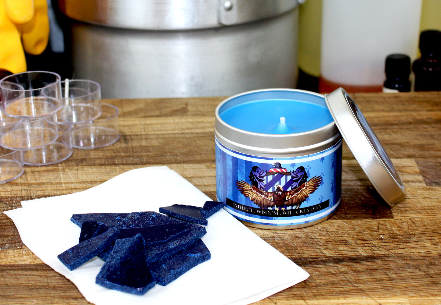 Happy Piranha's Ravenclaw, Harry Potter  inspired scented candle 