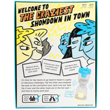 20 Second Showdown Party Board Game (Back of Box) | Happy Piranha