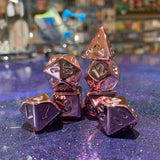 Rose Gold electroplated dice | Happy Piranha