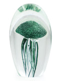 Fern Green Jellyfish Paperweight | Happy Piranha
