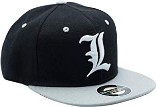 Death Note L Snapback Baseball Cap | Happy Piranha