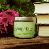 Fairy dust scented candle by Happy Piranha.
