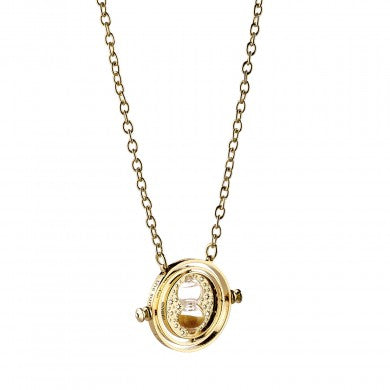 Harry Potter Spinning Time Turner Necklace close up | Happy Piranha