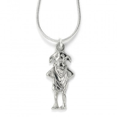 Harry Potter Dobby the House-Elf Charm Necklace close up | Happy Piranha