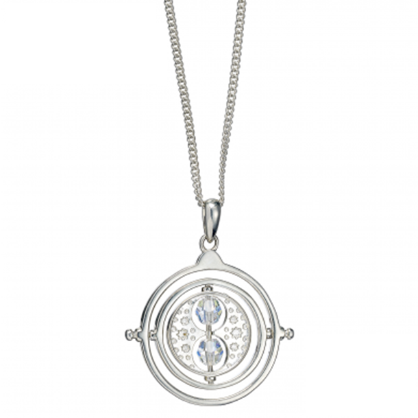 Harry Potter Time Turner Necklace Embellished with Swarovski Crystals | Happy Piranha