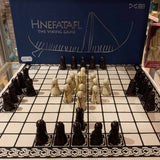 Hnefatafl: The Viking Board Game Close-up in a Display Case| Happy Piranha