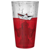 IT Time to Float Drinking Glass (Back Design) | Happy Piranha