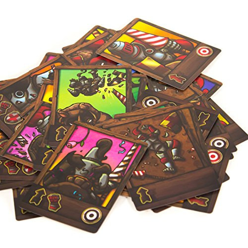 Jungle Joust Board Game card designs | Happy Piranha
