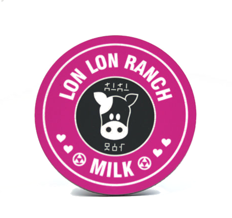 Pink lon lon ranch coaster | Happy Piranha