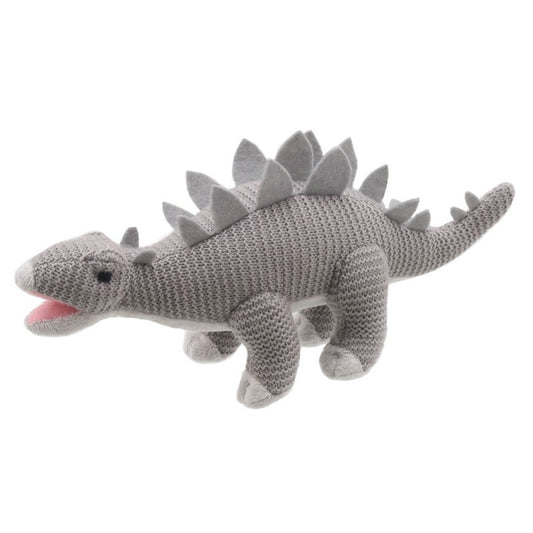 Stegosaurus Knitted Soft Toy | Happy Piranha