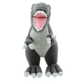 T-Rex Knitted Soft Toy | Happy Piranha