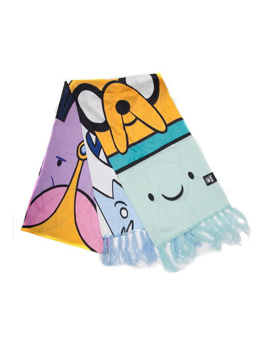 Adventure Time Characters Scarf | Happy Piranha