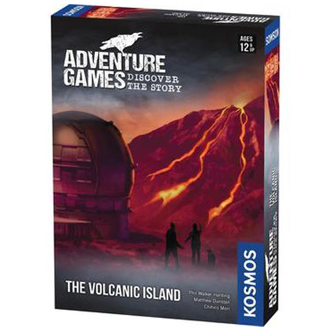 Adventure Games: The Volcanic Island Board Game | Happy Piranha