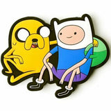 Adventure Time Jake and Finn Rubber Belt Buckle | Happy Piranha