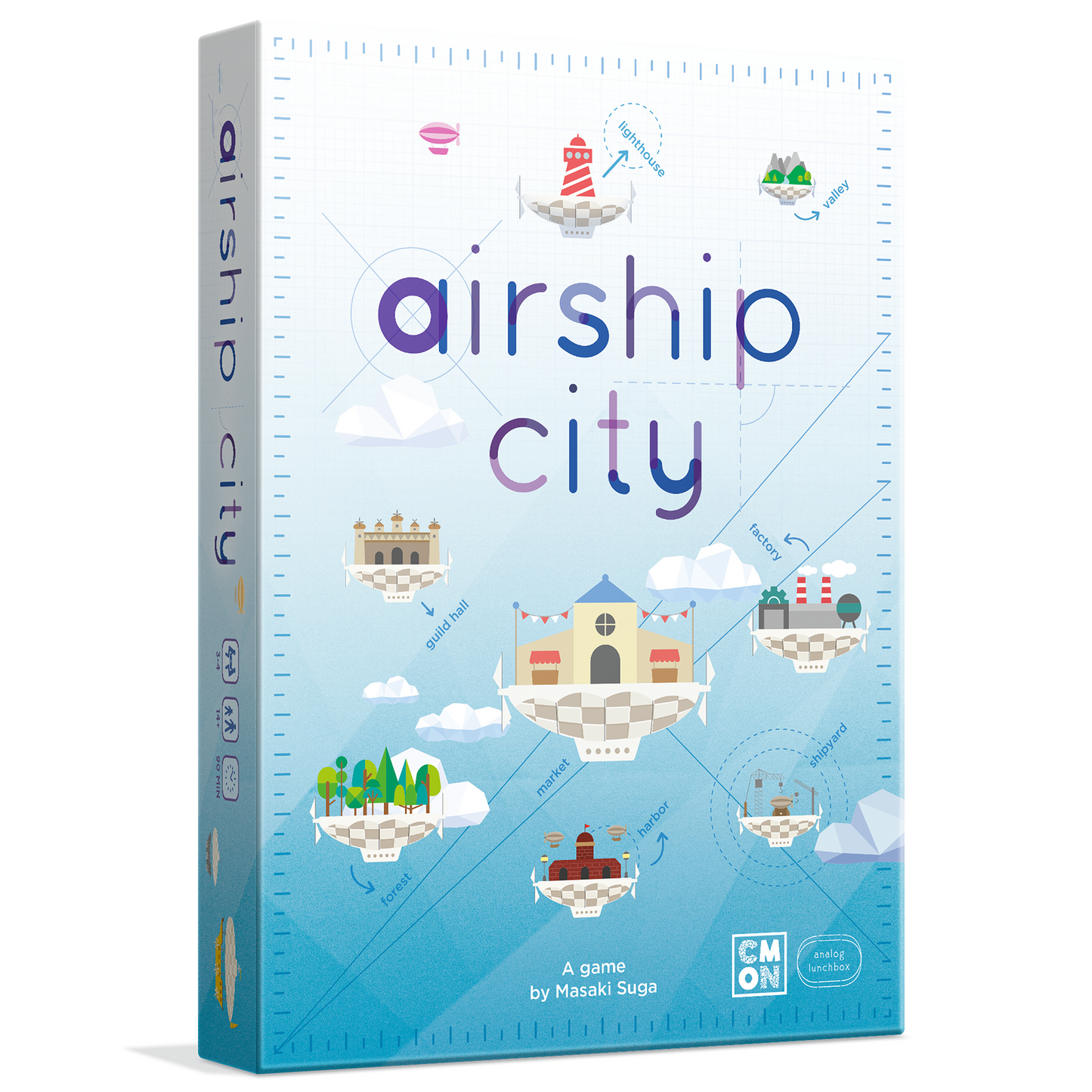 Airship City Board Game | Happy Piranha