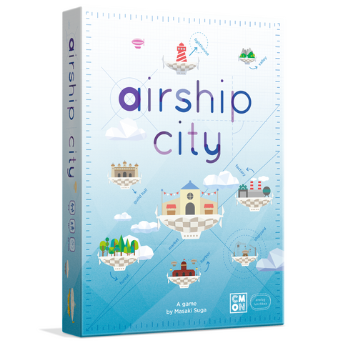 Airship City Board Game | Happy Piranha