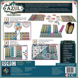 Azul Stained Glass of Sintra Board Game (Back of Box) | Happy Piranha