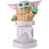 Star Wars Baby Yoda Cable Guy Phone and Controller Holder Front View | Happy Piranha