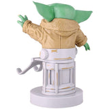 Star Wars Baby Yoda Cable Guy Phone and Controller Holder Back View | Happy Piranha