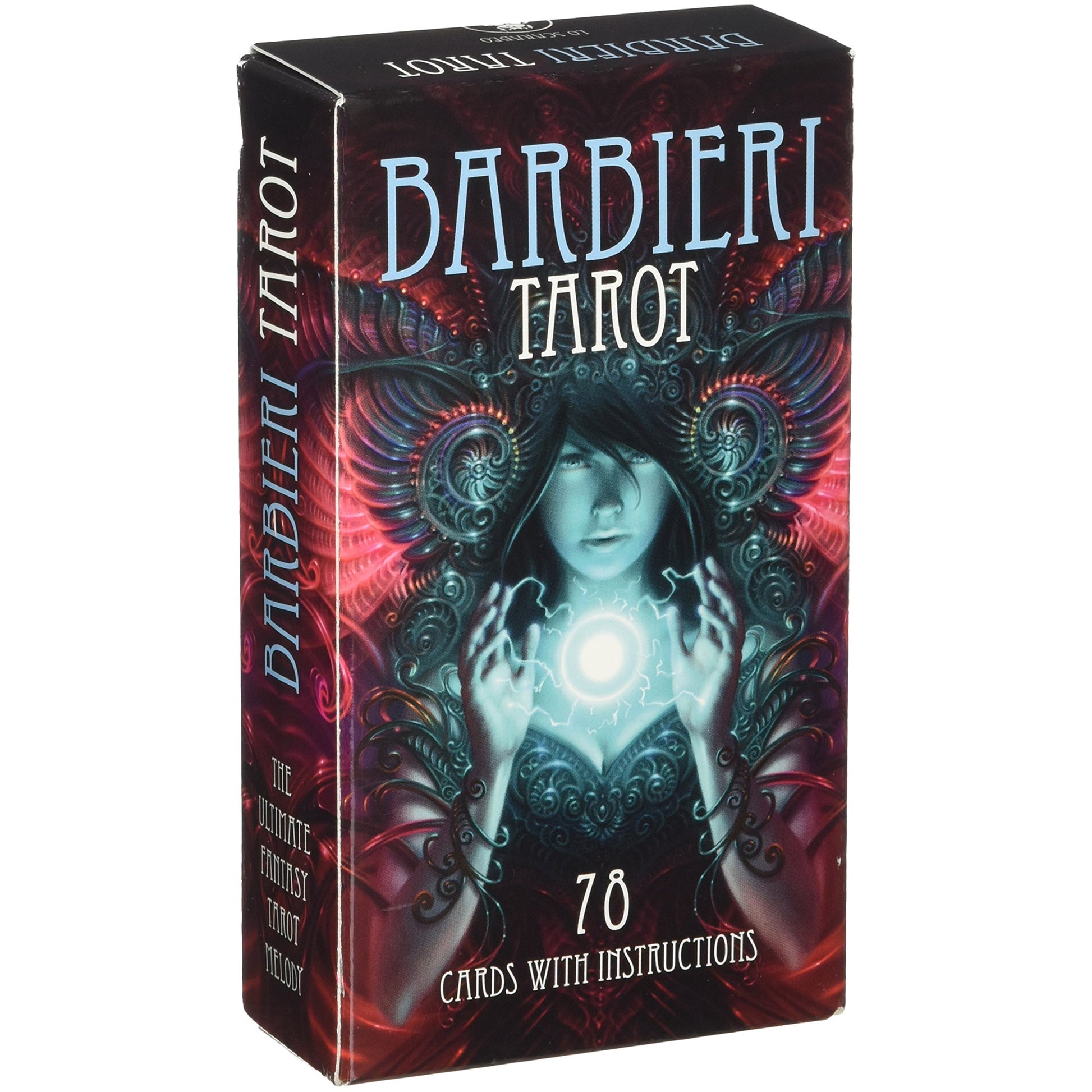 Barbieri Tarot 78 Card Deck Side Profile | Happy Piranha