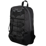 DC Batman Bungee Strap Backpack (Side View) | Happy Piranha