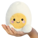 Bobby Egg Palm Pal Soft Toy in a Hand | Happy Piranha