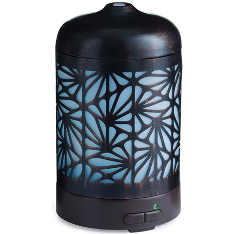 Bronze Palmette - Airome Light Up Essential Oil Fragrance Diffuser | Happy Piranha