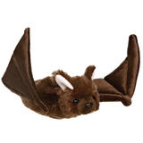 Brown Bat Flopsie Soft Toy (Wings Folded) | Happy Piranha