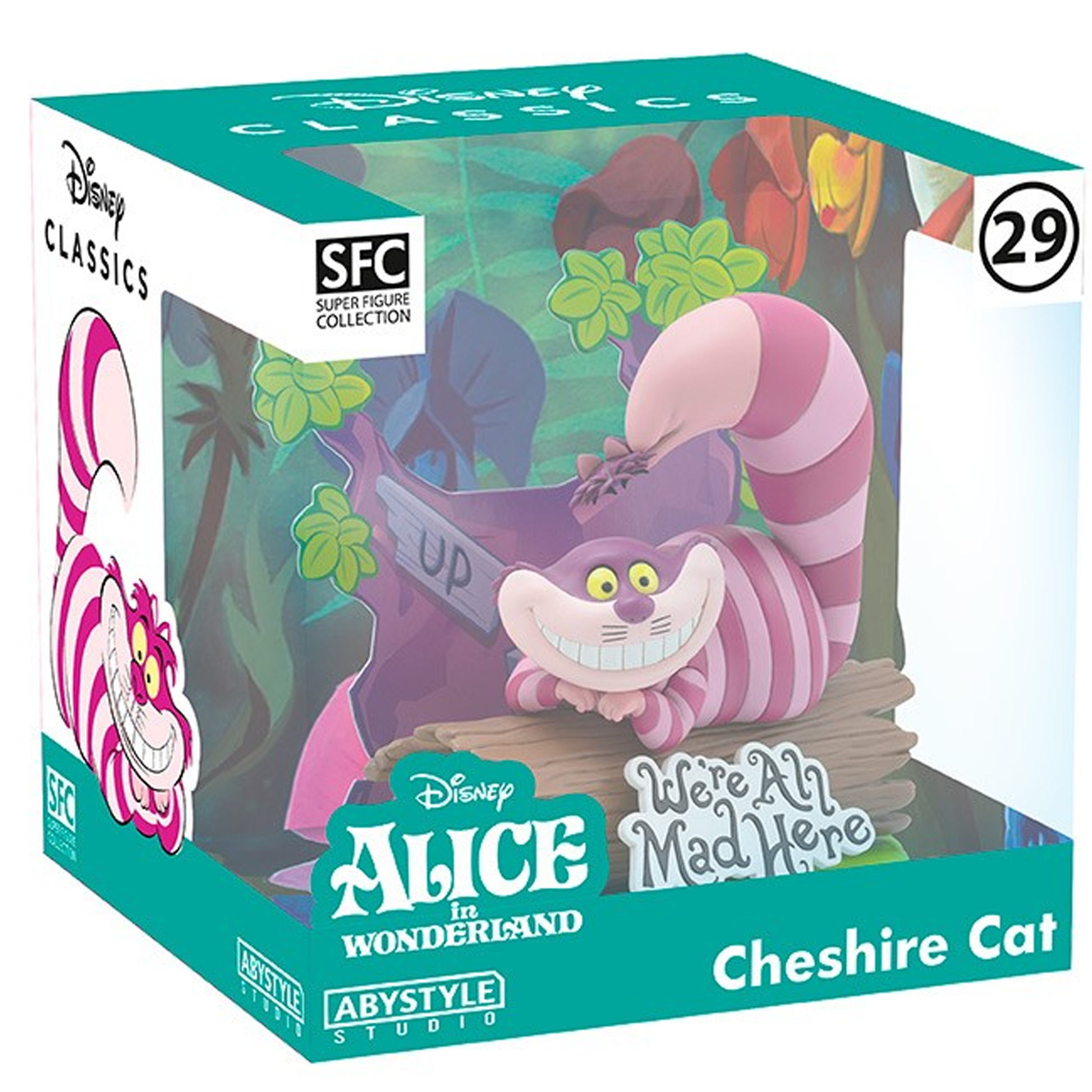 Alice in Wonderland - Cheshire Cat Disney Action Figure (In Box) | Happy Piranha