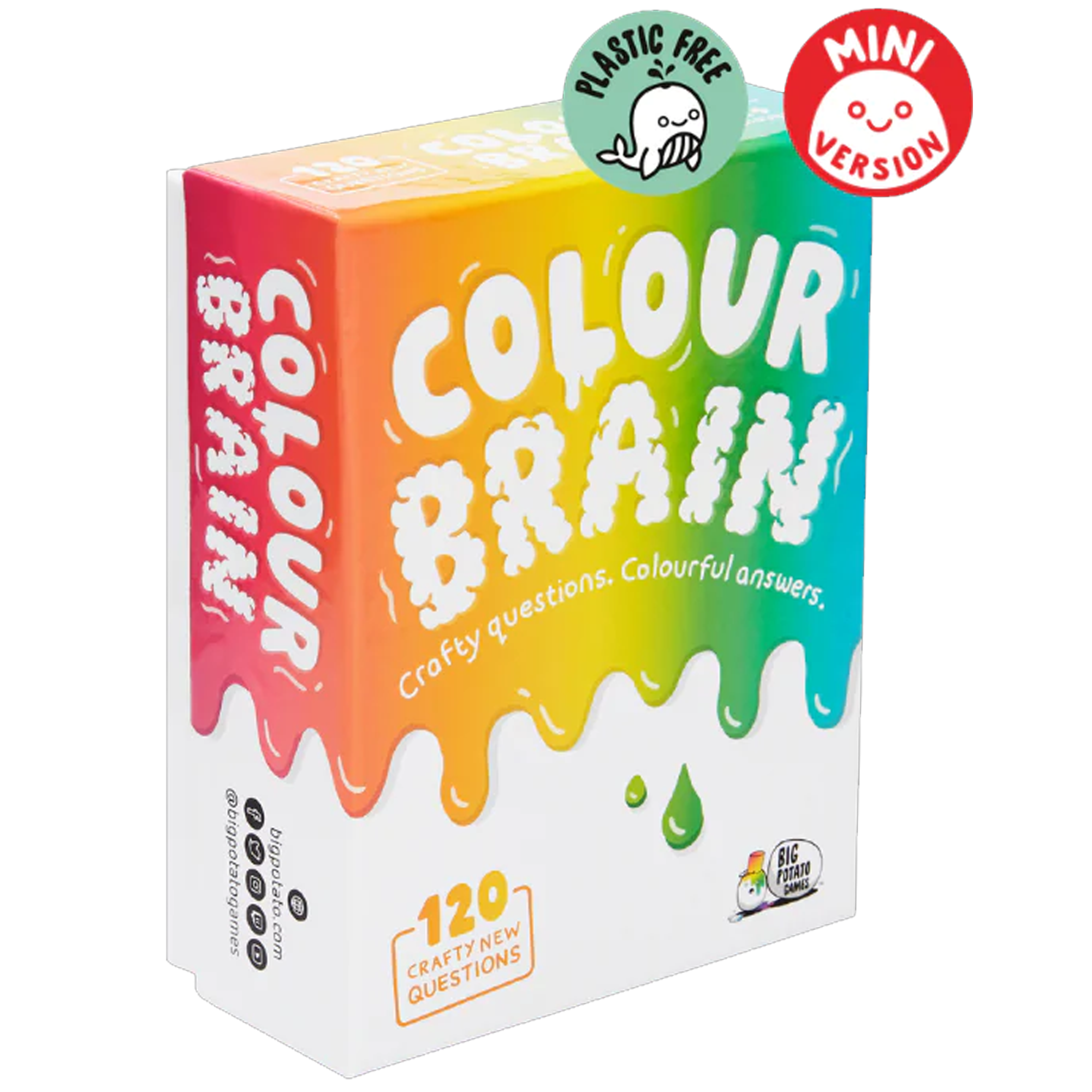 Fun Color Brain Colour Brain Mini Card Game | Happy Piranha