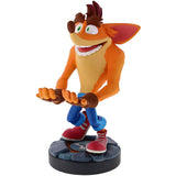 Crash Bandicoot Cable Guy Phone and Controller Holder Front View | Happy Piranha