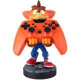 Crash Bandicoot Cable Guy Phone and Controller Holder Holding an Xbox Controller | Happy Piranha