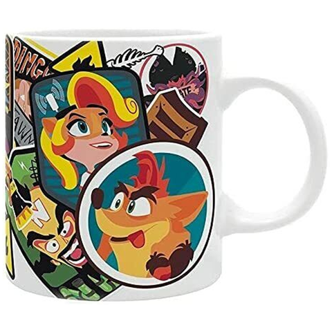 Crash Bandicoot 320ml Ceramic Mug | Happy Piranha