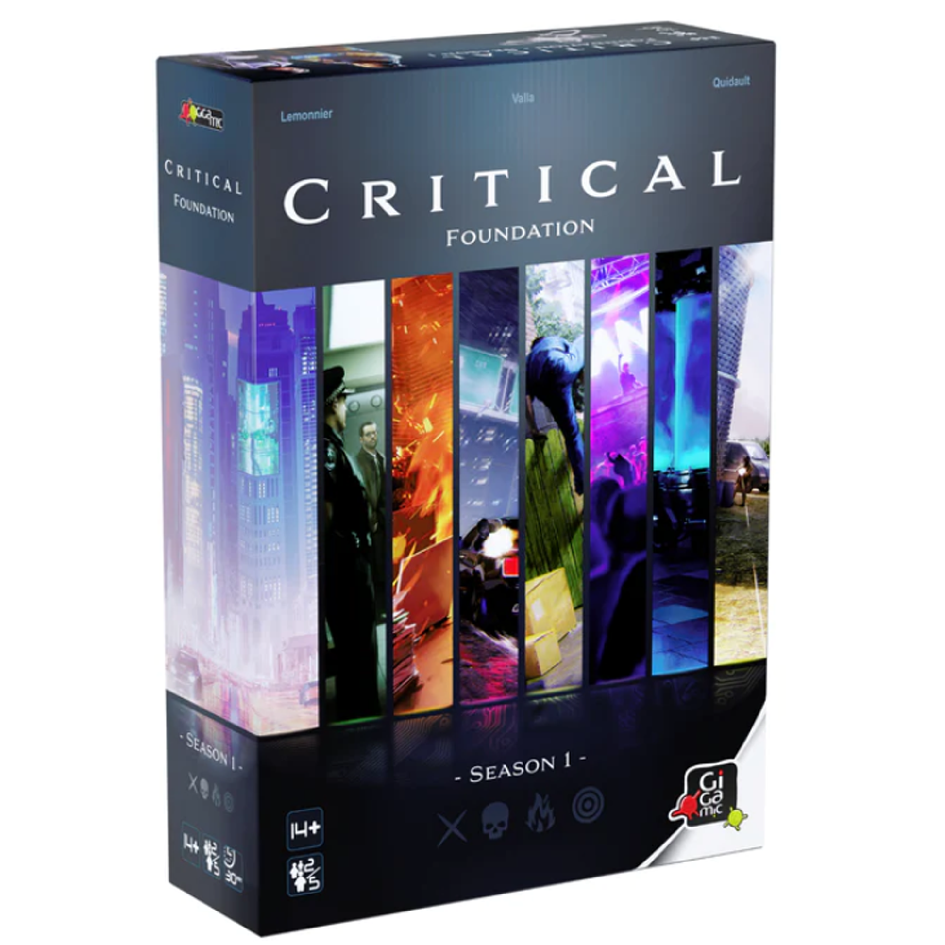 Critical Foundation - Season 1 Board Game | Happy Piranha