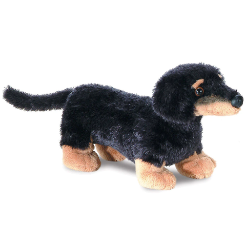 Vienna Dachshund Sausage Dog Flopsie Soft Toy | Happy Piranha