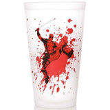 Large Marvel Deadpool Cold Change Glass (Front when Cold) | Happy Piranha