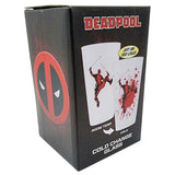 Large Marvel Deadpool Cold Change Glass in its Packaging | Happy Piranha