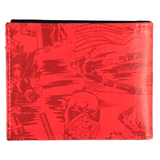 Marvel Deadpool Red Graffiti Design Bifold Wallet (Back Design) | Happy Piranha