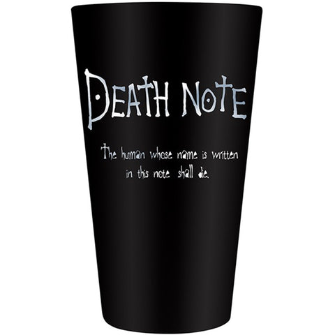 Large Death Note & Ryuk Drinking Glass | Happy Piranha
